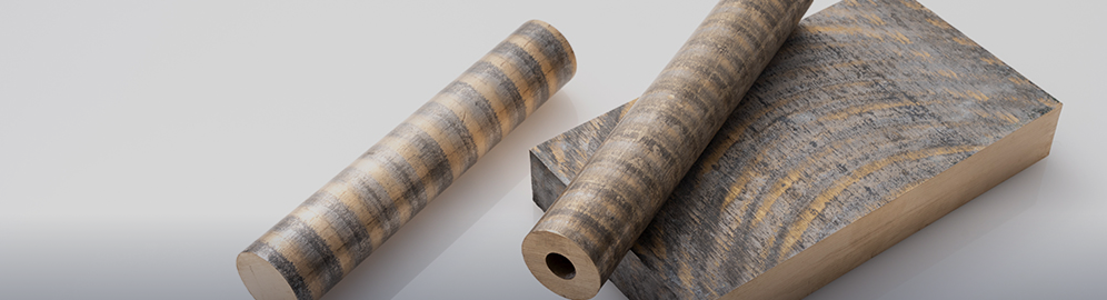 青銅連続鋳造材